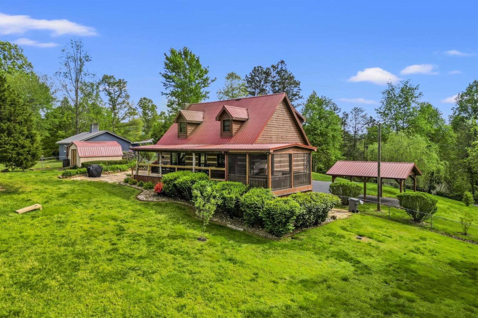 Hidden Star Hideaway-Blackberry Farm-Smoky Mtn Nat Park-Hot Tub- Fire Pit- Fenced Yard- Pet Friendly Walland 外观 照片